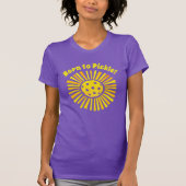 Geel Sunshine Pickleball Team T-shirt (Voorkant)