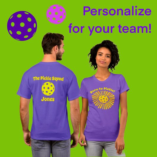 Geel Sunshine Pickleball Team T-shirt