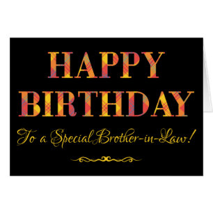 Geel Tartan op zwarte verjaardag voor schoonbroer