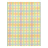 Geel tartan ruit tafelkleed (Voorkant)