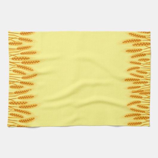 Geel Tarwe Keuken Handdoeken (Horizontaal)