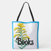 Geel Tas van Floral Books (Achterkant)