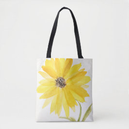 Geel Tas voor All-Over-Print Flower