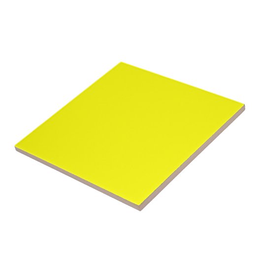 Geel Tegeltje (Zijkant)