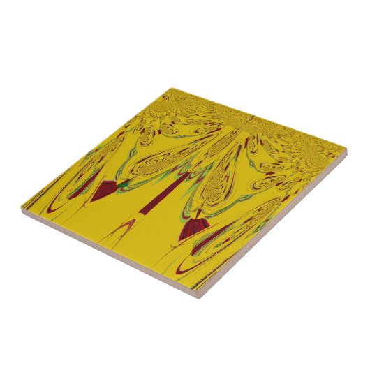 Geel Tegeltje (Zijkant)