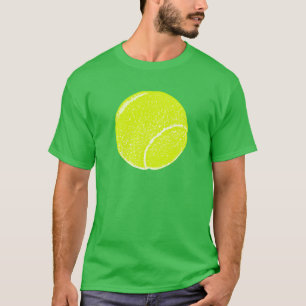 geel tennisbal t-shirt