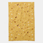 Geel Terrazzo Patroon Theedoek (Verticaal)