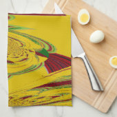 Geel Theedoek (Quarter Fold)