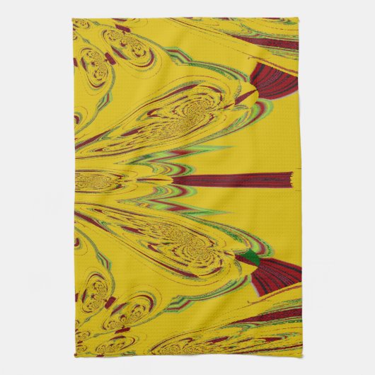 Geel Theedoek (Verticaal)
