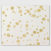 Geel thema inpakpapier (Vlak)