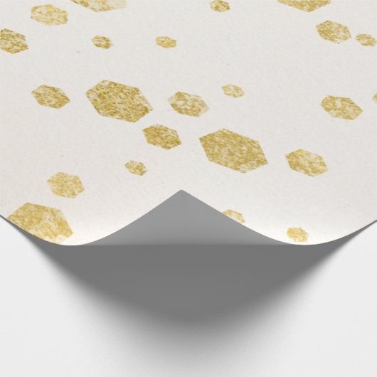 Geel thema inpakpapier (Hoek)