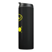 Geel! Thermische getumbler Thermosbeker (Geroteerd rechts)