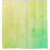 Geel tot groen ombre type douchegordijn (Voorkant)