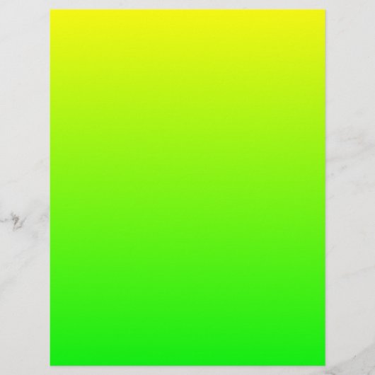 Geel tot Limoen Flyer (Voorkant)