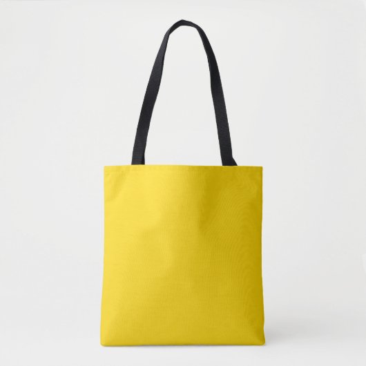 geel tote bag (Voorkant)