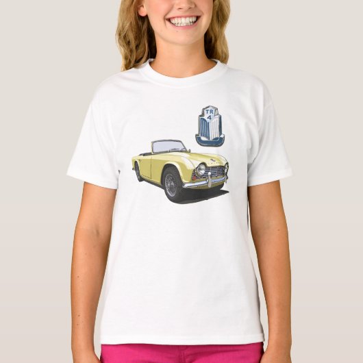 Geel TR4 T-shirt (Voorkant)