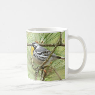 Geel-troebele Warbler Mok door BirdingCollectibles