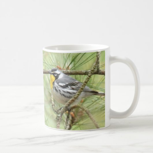 Geel-troebele Warbler Mok door BirdingCollectibles (Rechts)
