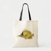 Geel Tropische Chelmon longirostris,  Vis Tote Bag (Voorkant)