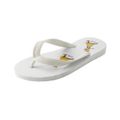 Geel Tulip Cute Flower Floral Funny Girl Kinder Teenslippers (Schuin)