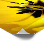 Geel Tulp Poster (Hoek)