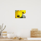 Geel Tulp Poster (Keuken)