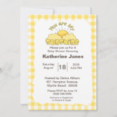 Geel U bent mijn Sunshine Baby shower Kaart (Voorkant)