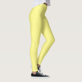 Geel vast, lichtmedium, leggings (Rechts)