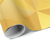 Geel veelhoekig cadeaupapier (Rol Hoek)