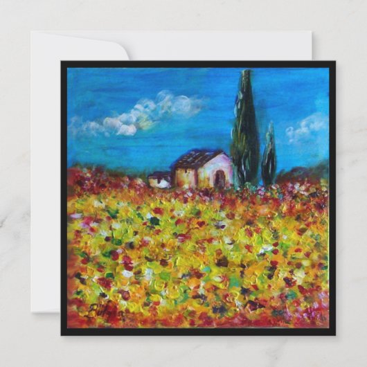 GEEL VELD KAART (Voorkant)