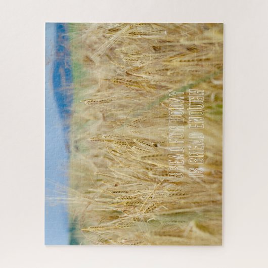 Geel veld legpuzzel (Verticaal)