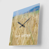 Geel veld vierkante klok (Hoek)