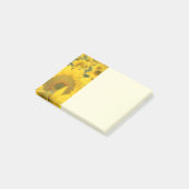 Geel veld Zonnebloemen Foto Post-it® Notes (Schuin)