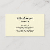 Geel veld Zonnebloemen Foto Visitekaartje (Achterkant)