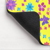  geel  ventilatorkrachtmousepad muismat (Hoek)