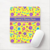  geel  ventilatorkrachtmousepad muismat (Met muis)