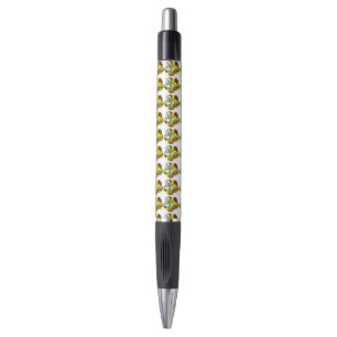 Geel ventilatorpatroon pen