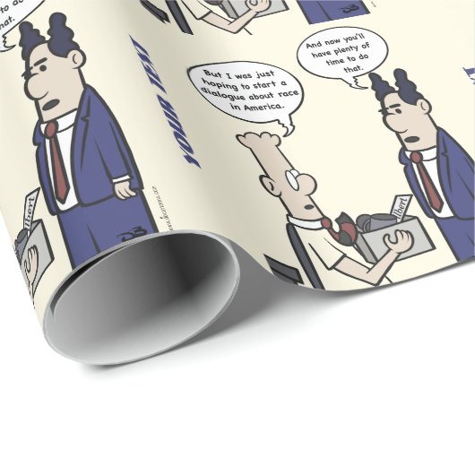 Geel verlooppapier voor de Cartoon van verhuurde h Cadeaupapier (Rol Hoek)