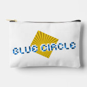 Geel Vierkant met balken en Tegenovergestelde Pixe Etui (Voorkant)