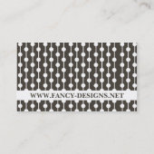 Geel Visitekaartje (Achterkant)