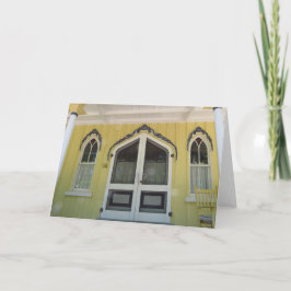 Geel vlammenbrood - Martha's Vineyard Holid Feestdagen Kaart