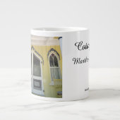 Geel vlammenbrood - Martha's wijntuin Grote Koffiekop (Voorkant)