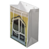 Geel vlammenbrood - Martha's wijntuin Medium Cadeauzakje (Voorkant Gekanteld)