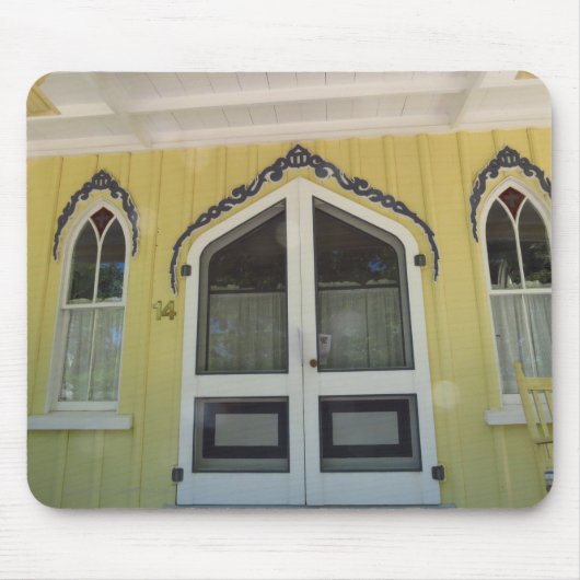 Geel vlammenbrood - Martha's wijntuin Muismat (Voorkant)