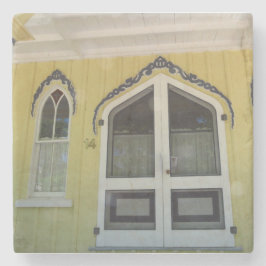 Geel vlammenbrood - Martha's wijntuin Stenen Onderzetter