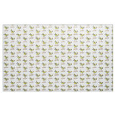 Geel Vogel Polyester Poplin (60" breedte) Stof (Yard (91,4 cm))