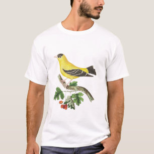 Geel vogelbaars Golden Finch T-shirt