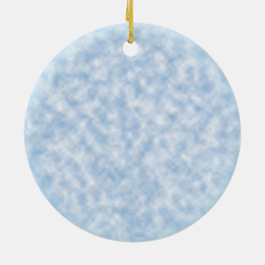 Geel vogelhart, aangepaste naam keramisch ornament (Achterkant)