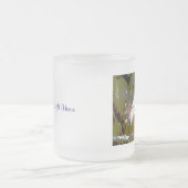 Geel-volle Night Heron Matglas Koffiemok (Center)