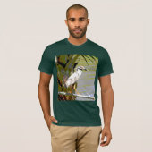 Geel-volle Night Heron T-shirt (Voorkant volledig)